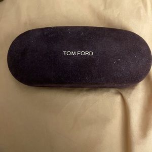 Authentic TOM FORD sunglasses/glasses case.